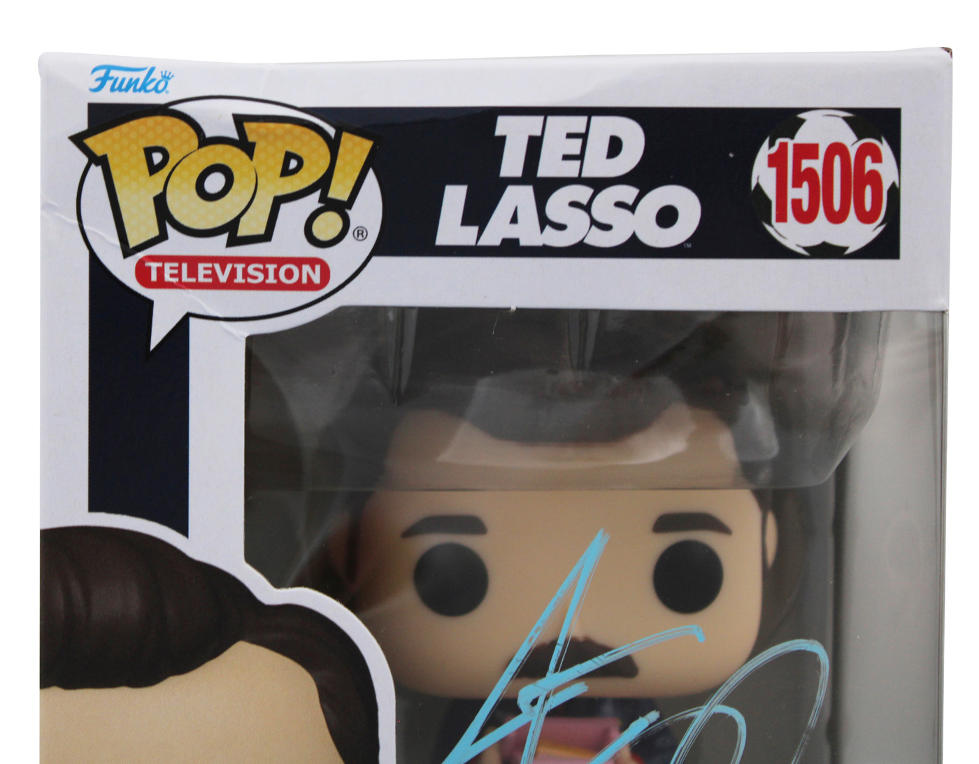 Jason Sudeikis Signed Ted Lasso #1506 Funko Pop Vinyl Figure BAS