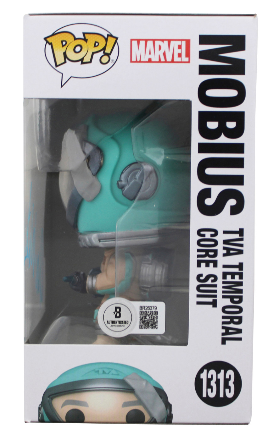 Owen Wilson Loki Signed Mobius #1313 Funko Pop Vinyl Figure BAS