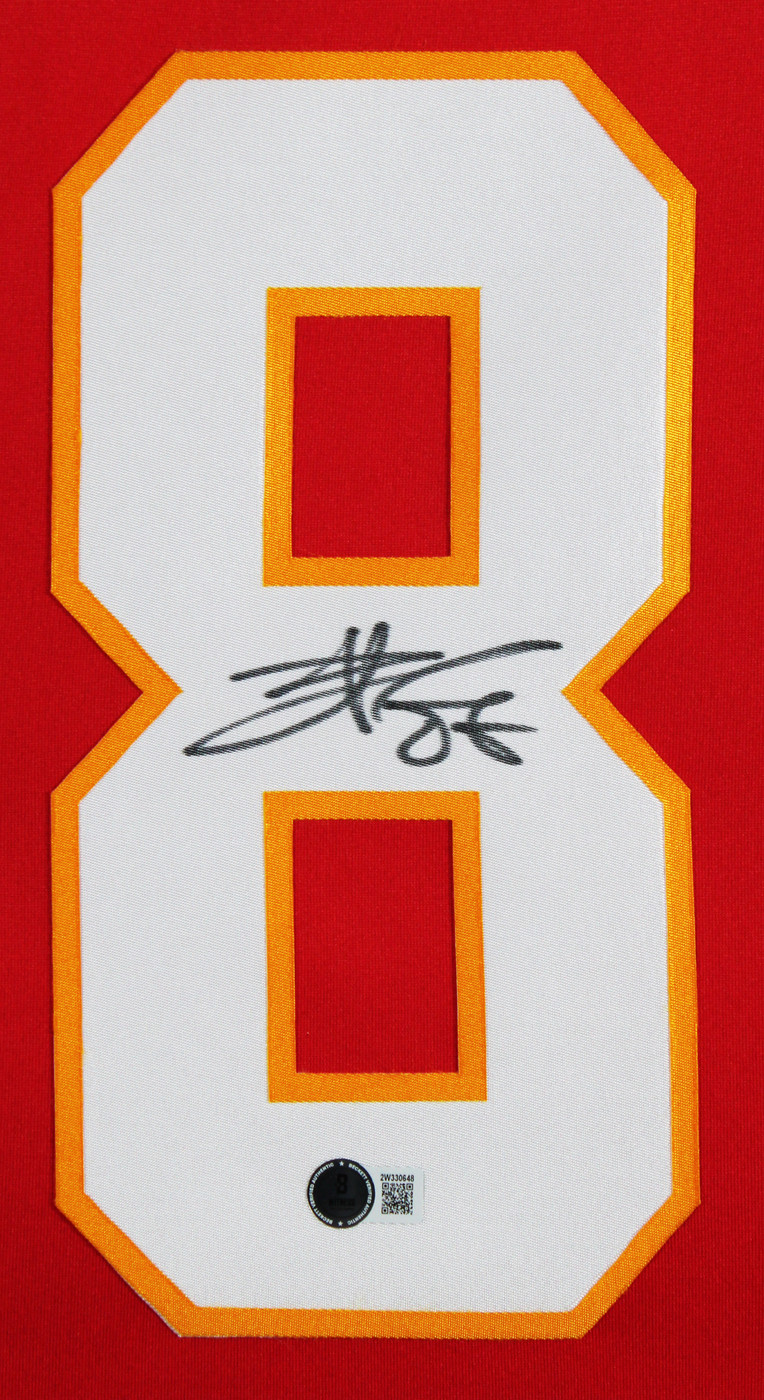Chiefs Travis Kelce Authentic Signed Red Nike Limited Framed