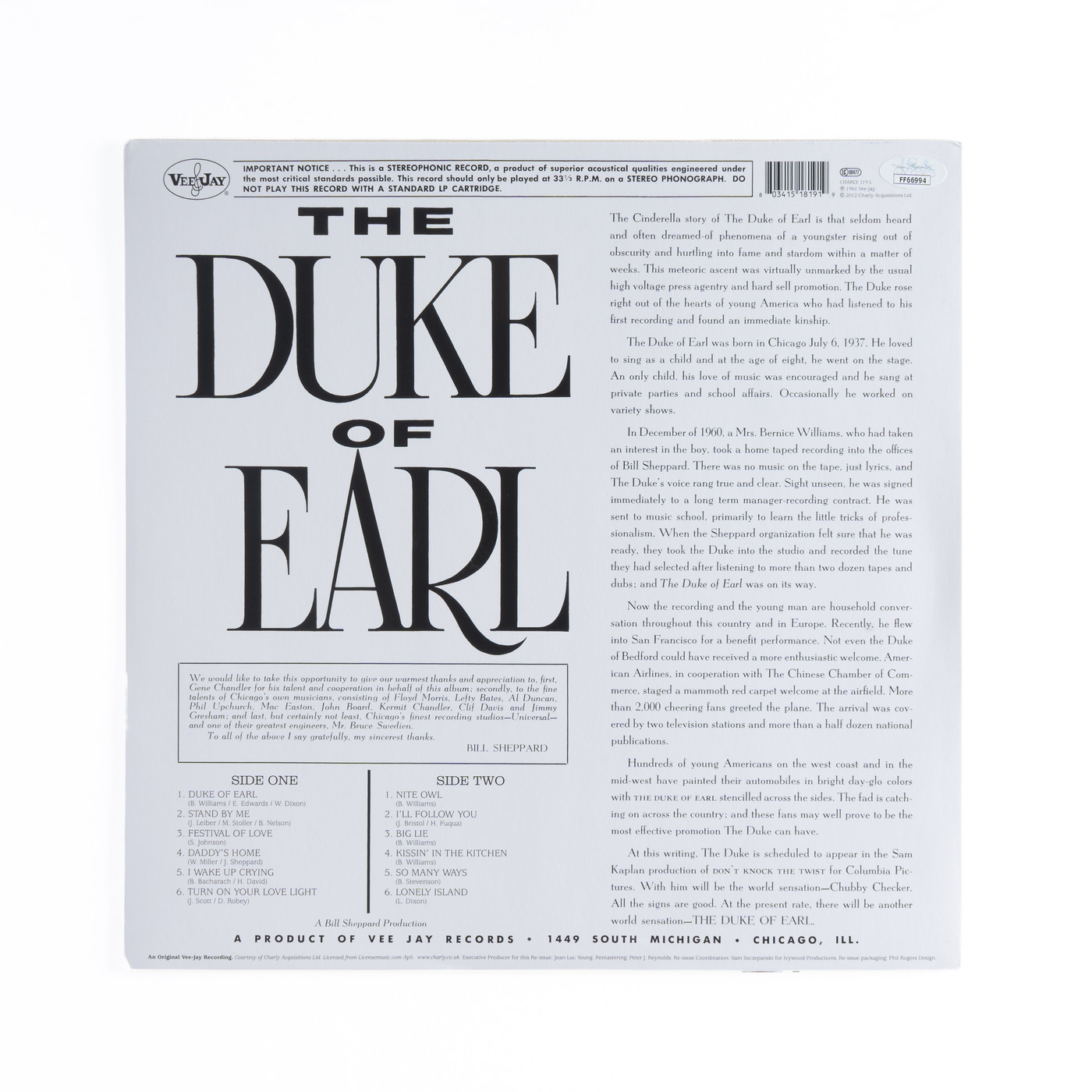The Duke of Earl