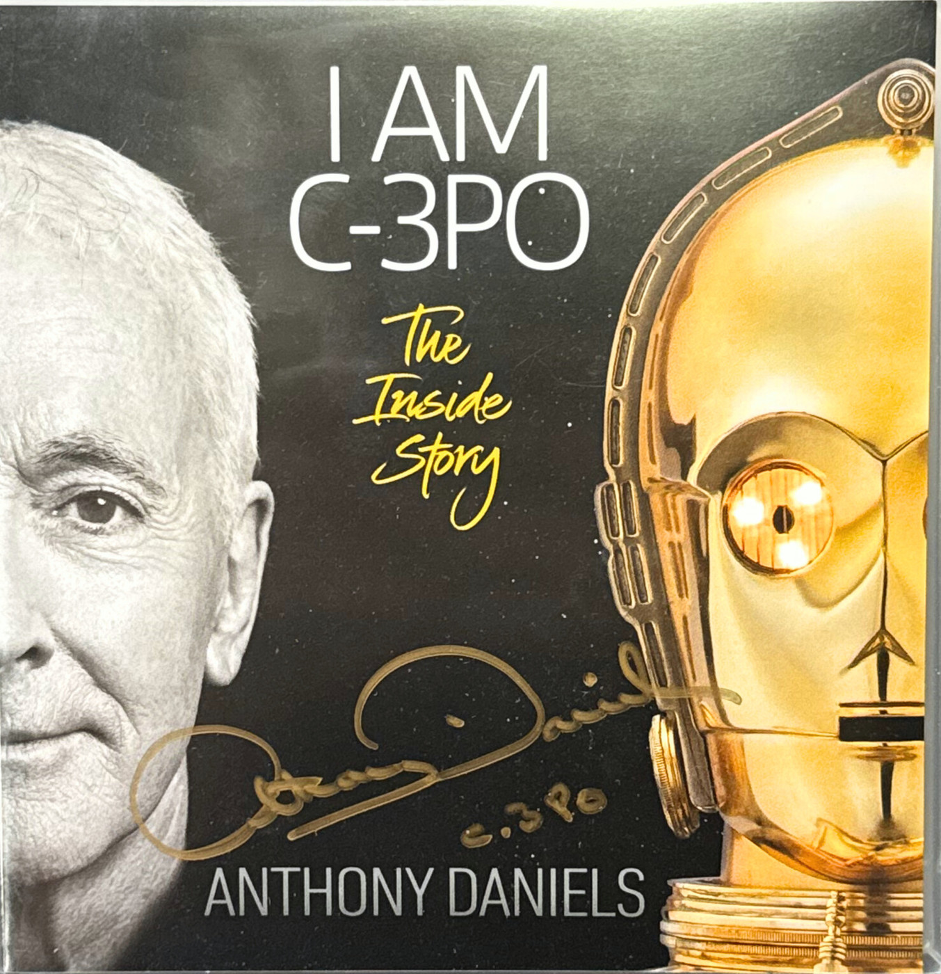 Anthony Daniels I Am C-3PO Signed CD
