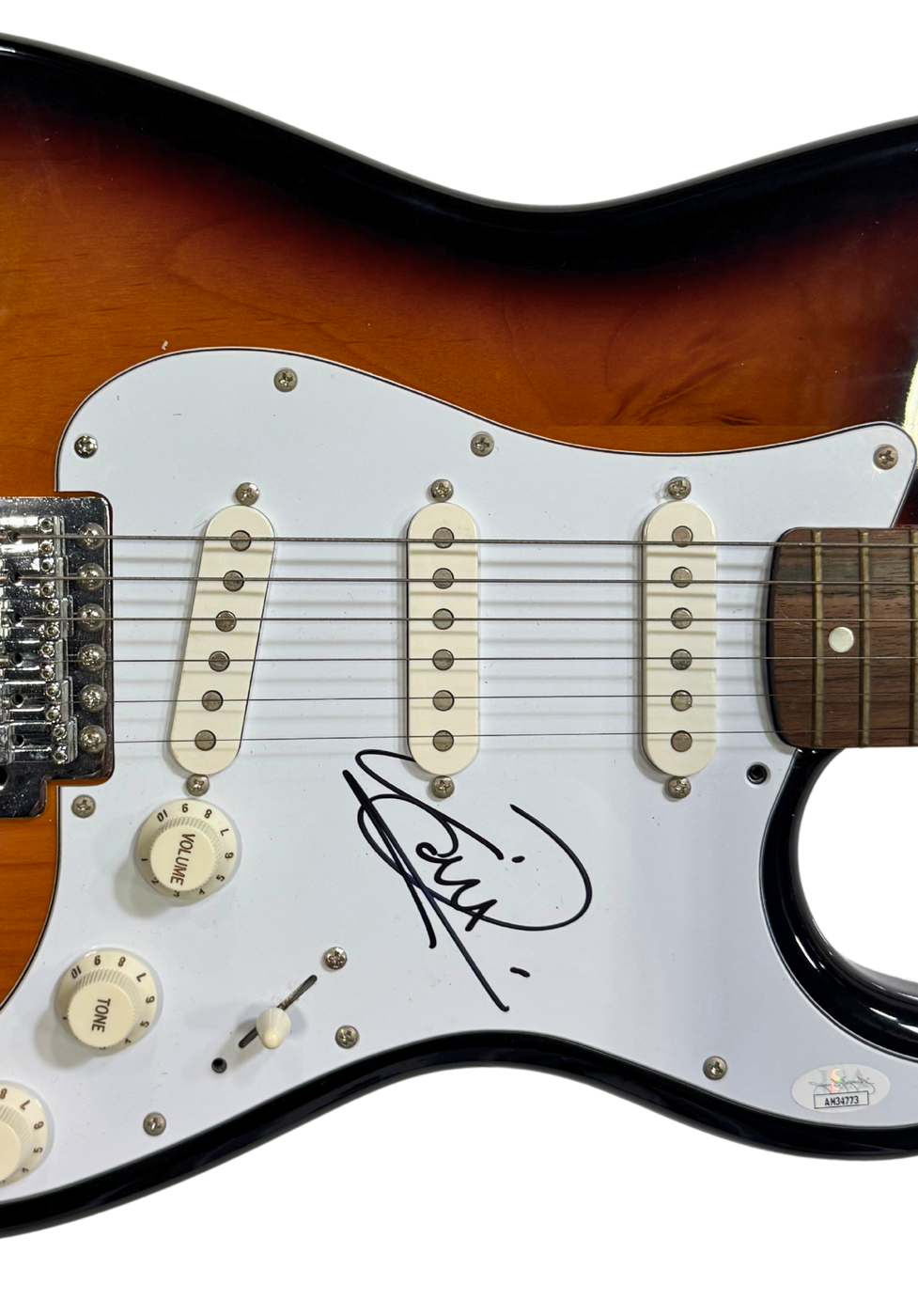 Barry Gibb Signed Bee Gees Guitar