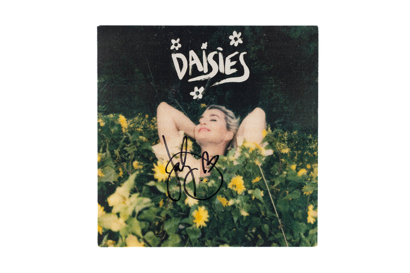 Katy Perry Signed "Daisies" 45
