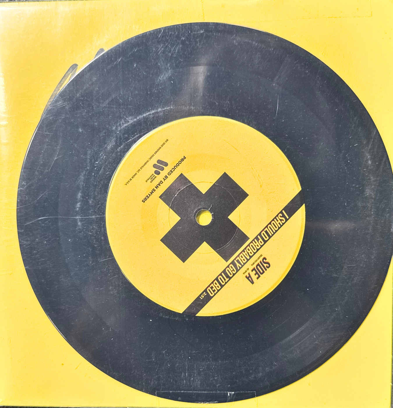 Signed Dan & Shay 45 Cover "I Should Probably Go to Bed"