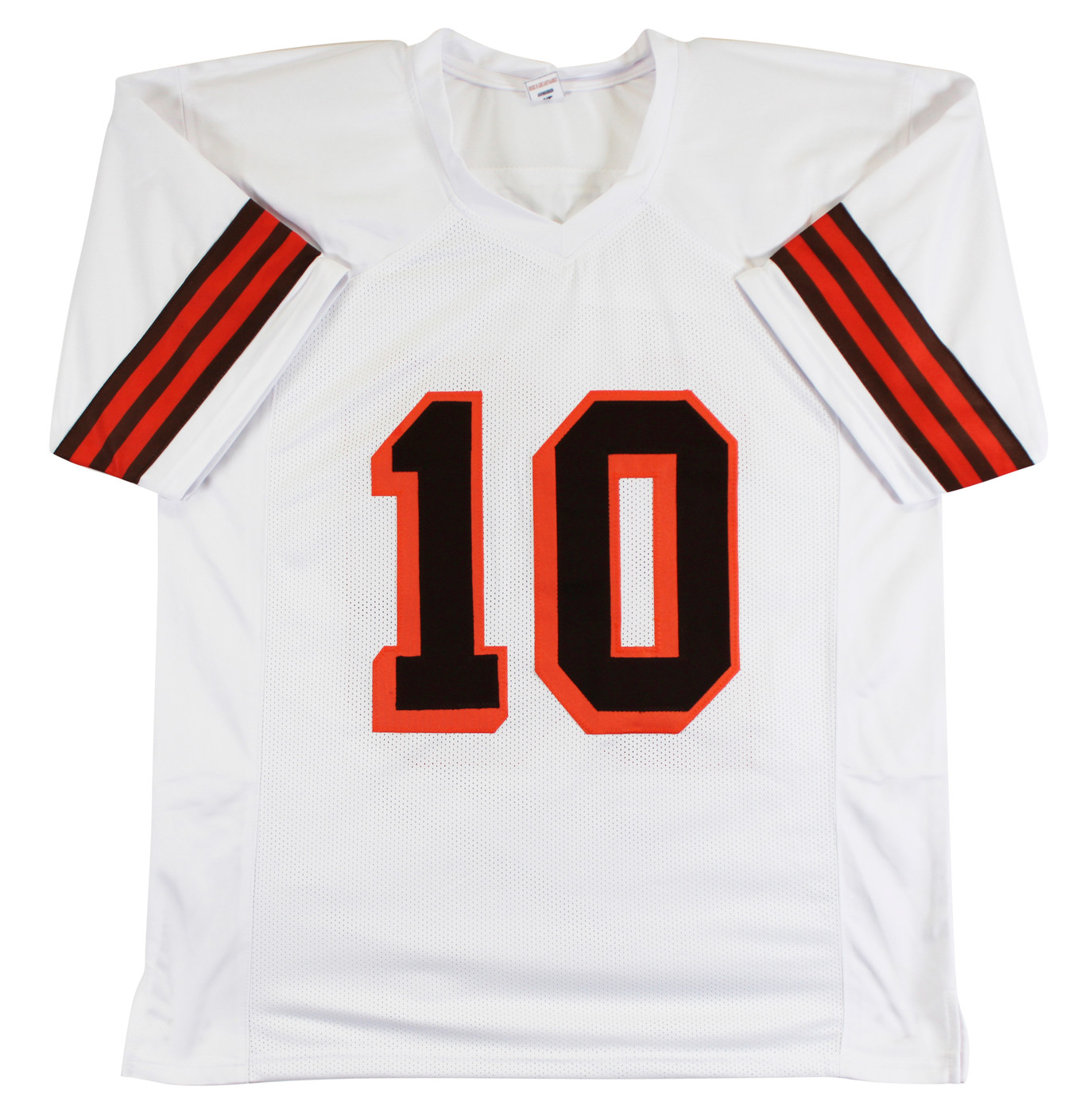 Quinshon Judkins Authentic Signed White Pro Style Jersey BAS Witnessed
