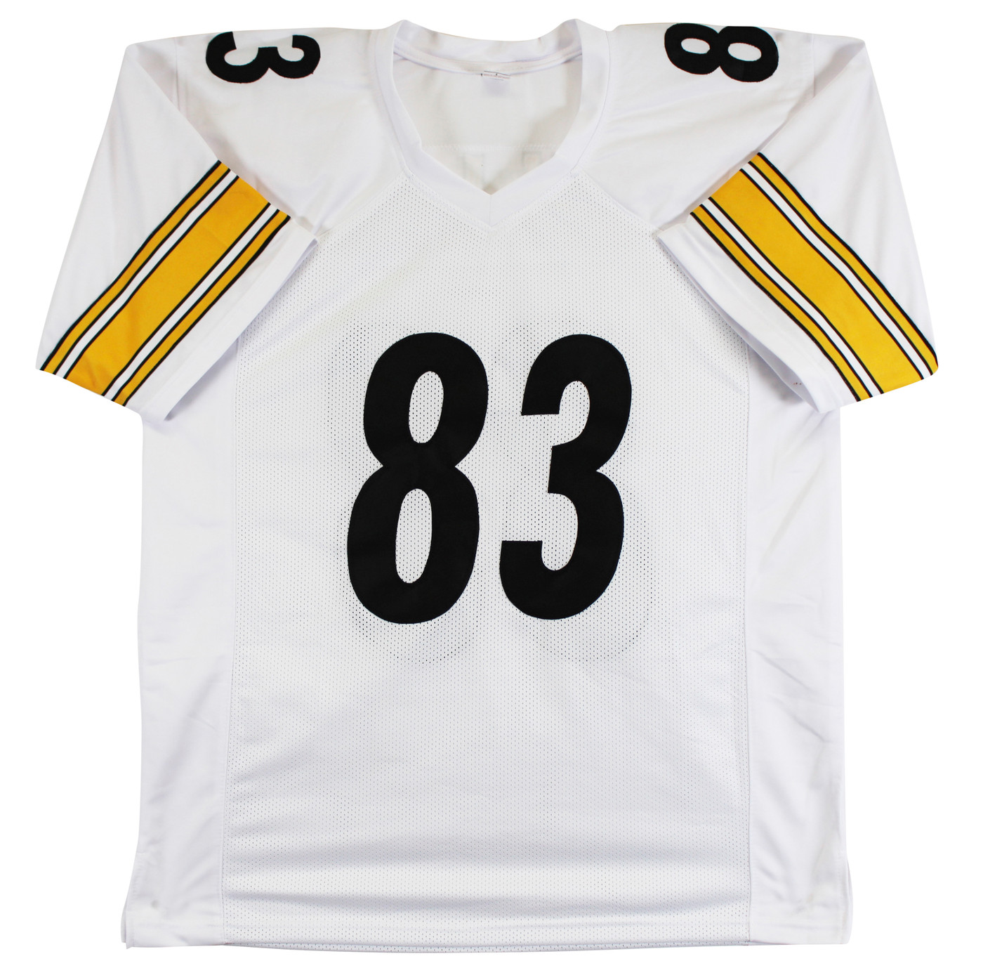 Heath Miller Authentic Signed White Pro Style Jersey Autographed BAS Witnessed