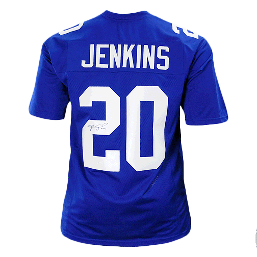 Janoris Jenkins Signed Pro Edition Blue Football Jersey (JSA)