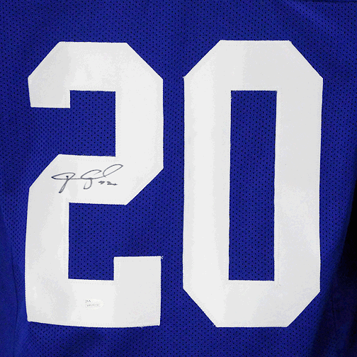 Janoris Jenkins Signed Pro Edition Blue Football Jersey (JSA)
