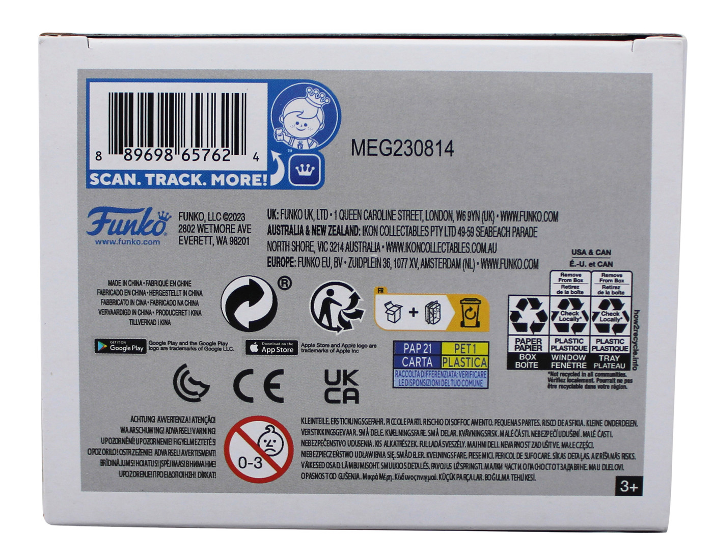 Dominic West The Wire Signed James McNulty #1420 Funko Pop Vinyl Figure BAS