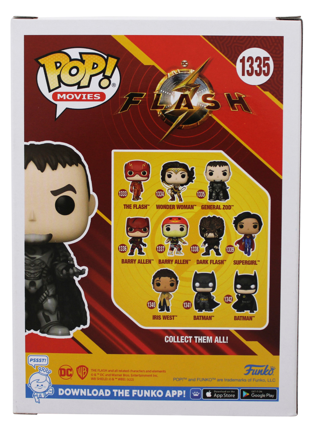 Michael Shannon Signed General Zod #1335 Funko Pop Vinyl Figure BAS #BU55068