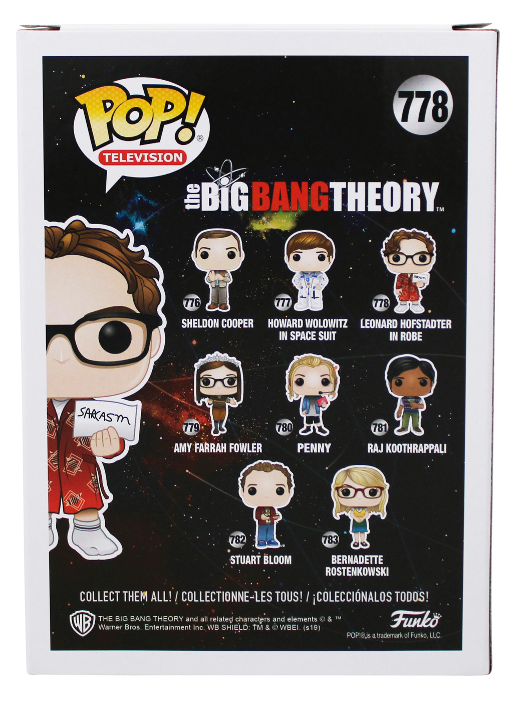 Johnny Galecki The Big Bang Theory Signed #778 Funko Pop Vinyl