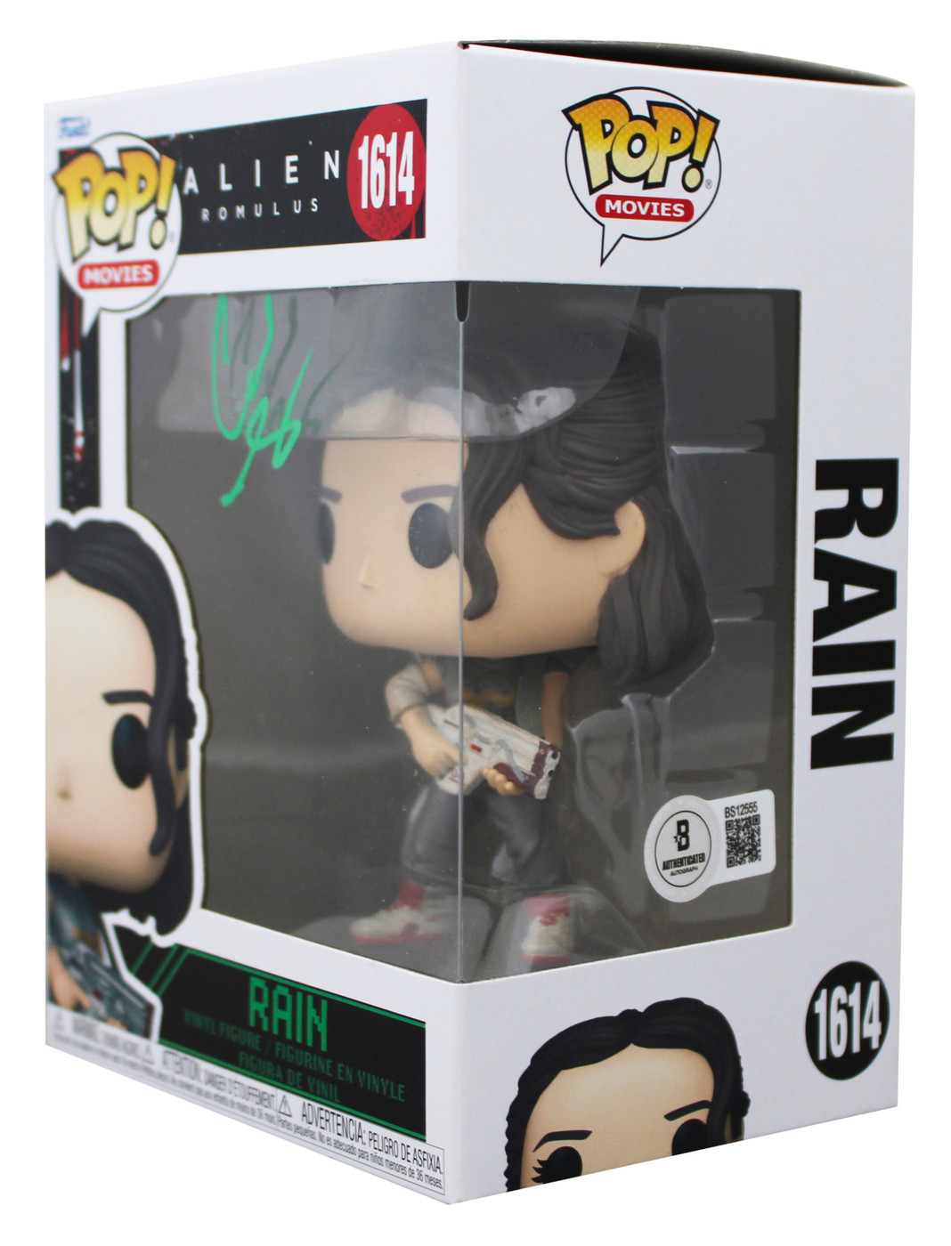 Cailee Spaeny Signed Alien: Romulus #1614 Funko Pop Vinyl Figure BAS #BS12555