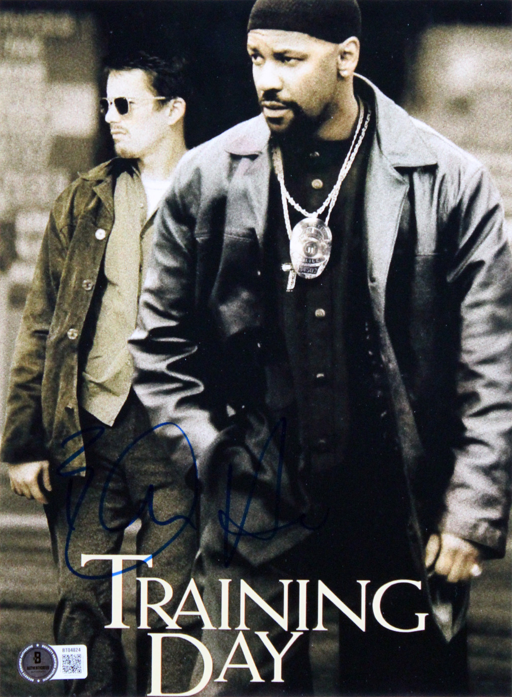 Ethan Hawke Training Day Authentic Signed 8x10 Framed Photo BAS #BT04824