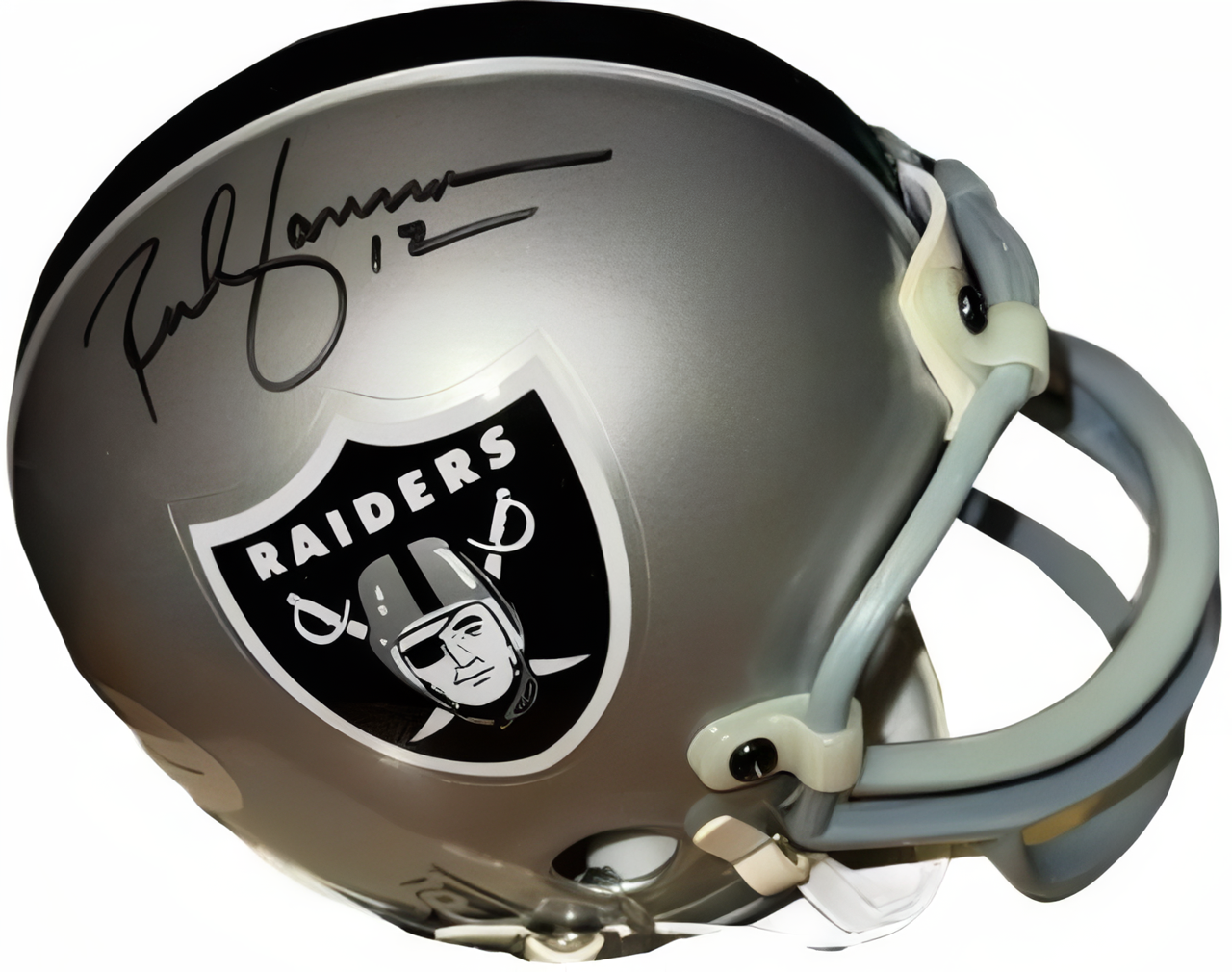 Rich Gannon Signed Oakland Raiders Riddell Nfl Mini Helmet #12  Playoff Hologram