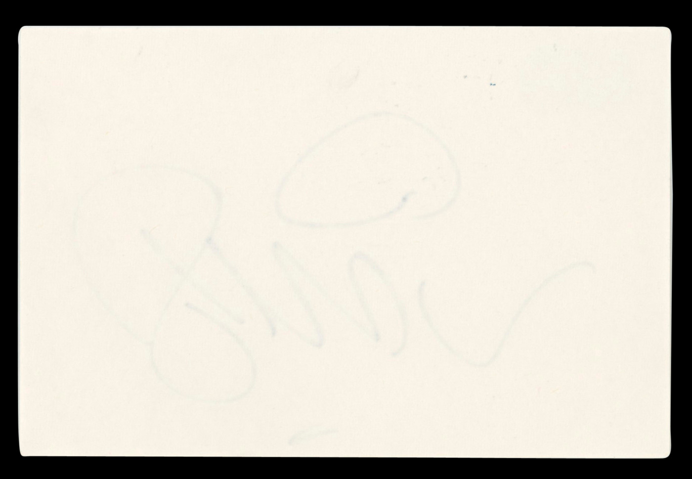 Simon Le Bon Duran Duran Authentic Signed 3x5 Index Card BAS #BT03670