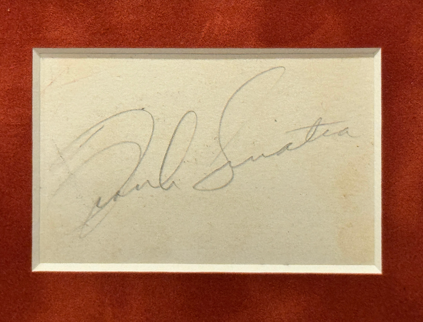 Rat Pack Quintuple-Signed Display