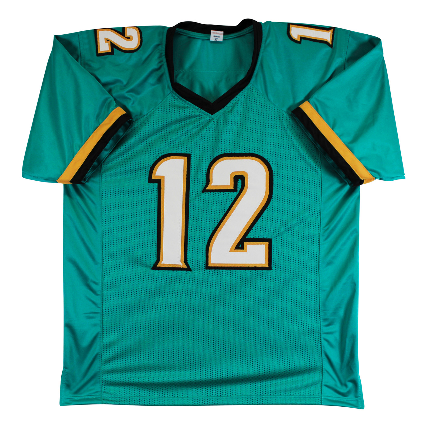 Travis Hunter Authentic Signed Teal Alternate Pro Style Jersey BAS