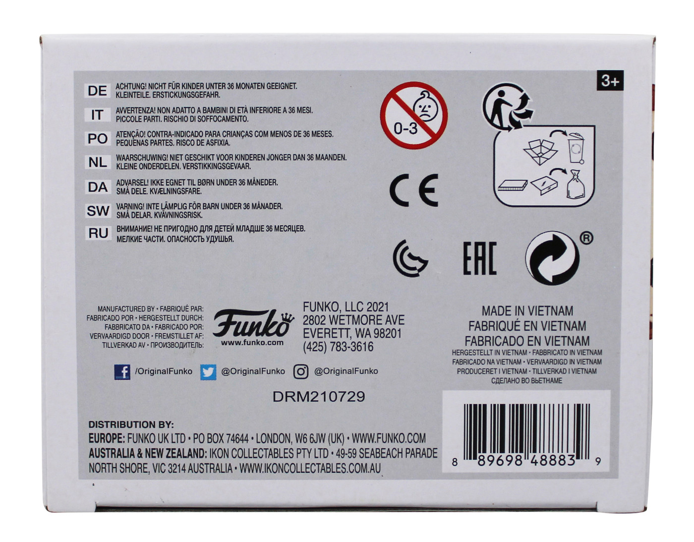 Kate Flannery The Office "Meredith" Signed #1007 Funko Pop Vinyl Figure JSA