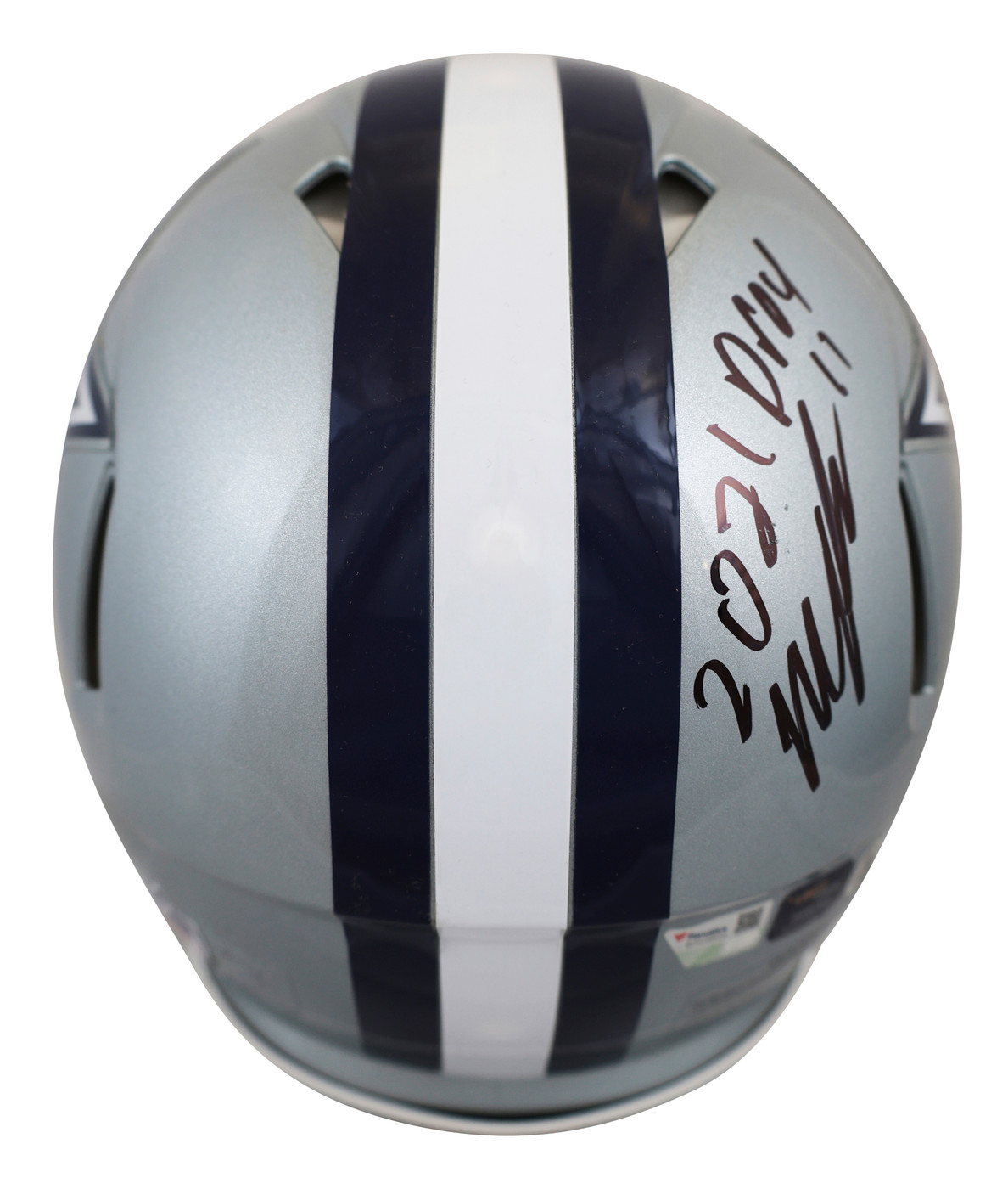 Smith, Dorsett, Parsons, Prescott +1 Signed F/S Speed Proline Helmet w/ Case BAS