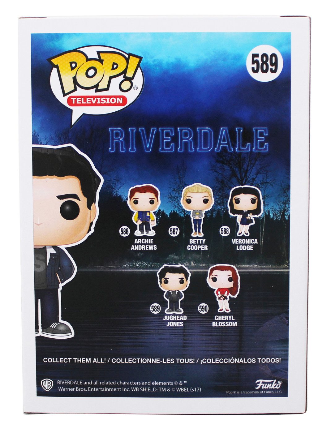 Cole Sprouse Riverdale Signed Jughead Jones Funko Pop Vinyl Figure