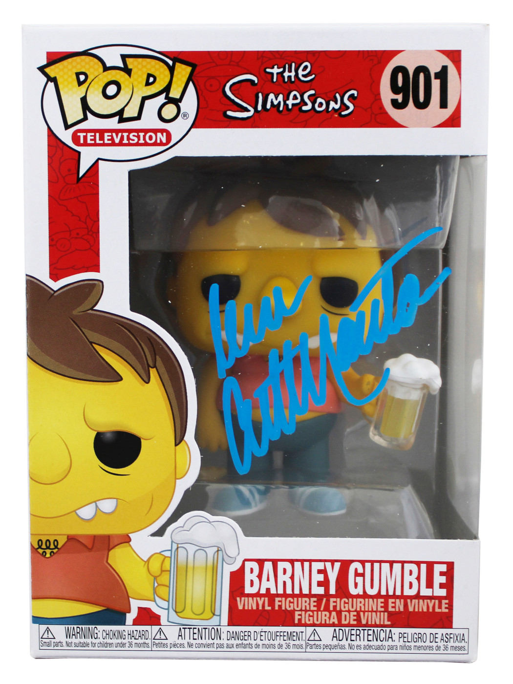 バッキー・バーンズ サイン入りフィギュア　コミコン限定 Amazon | Funko Pop! ウィンター・ソルジャー[バッキー・バーンズ
