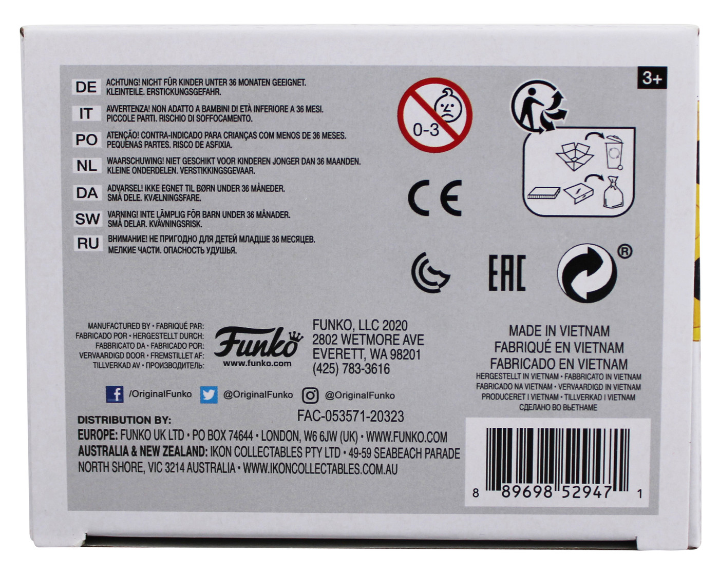 Nancy Cartwright The Simpsons Signed #900 Funko Pop Vinyl Figure JSA #AB07315