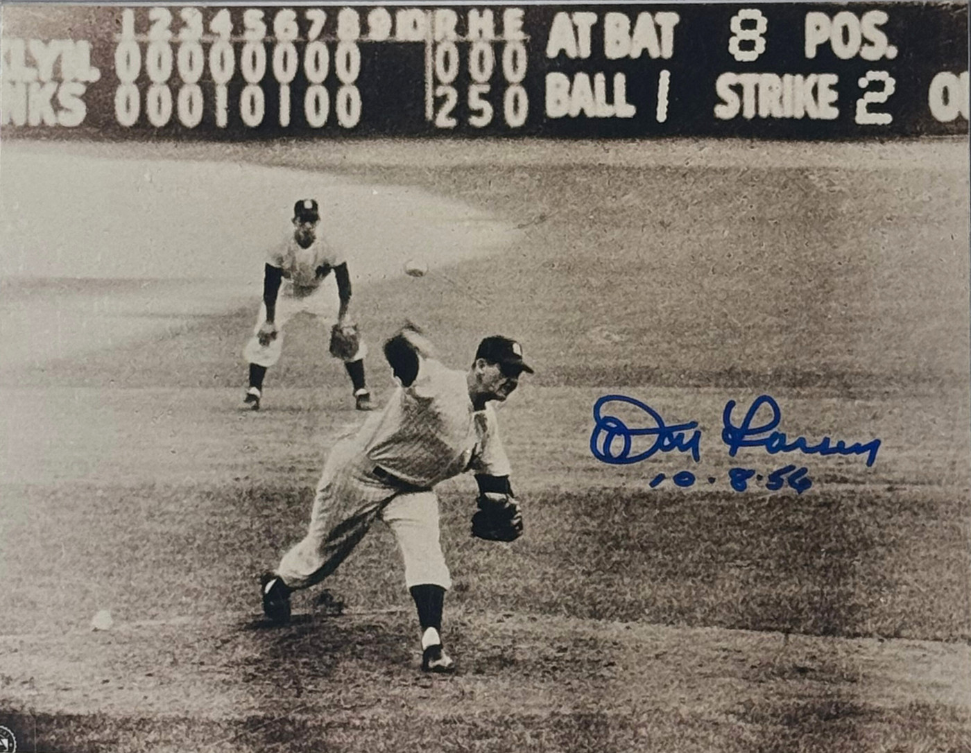 Yankees Don Larsen Signed Photo