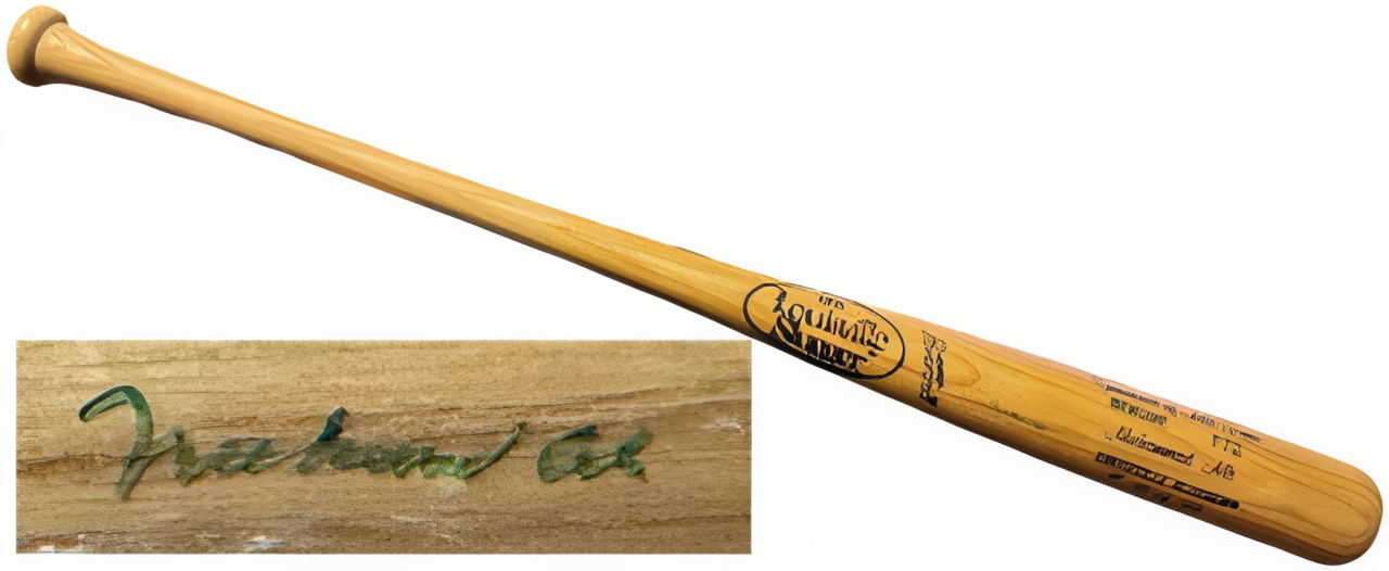 Muhammad Ali Signed Louisville Slugger 125 Genuine Model P72  Greatest Of All Time Name Engraved Bat /94 Light Sig  Beckett Rev