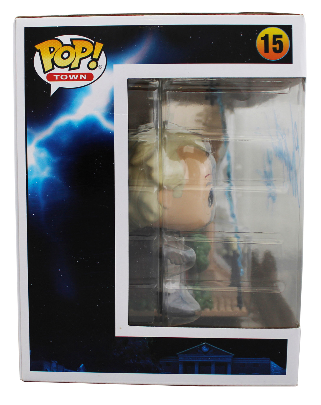 Christopher Lloyd Back To The Future Signed #15 Funko Pop Figure BAS #X15648