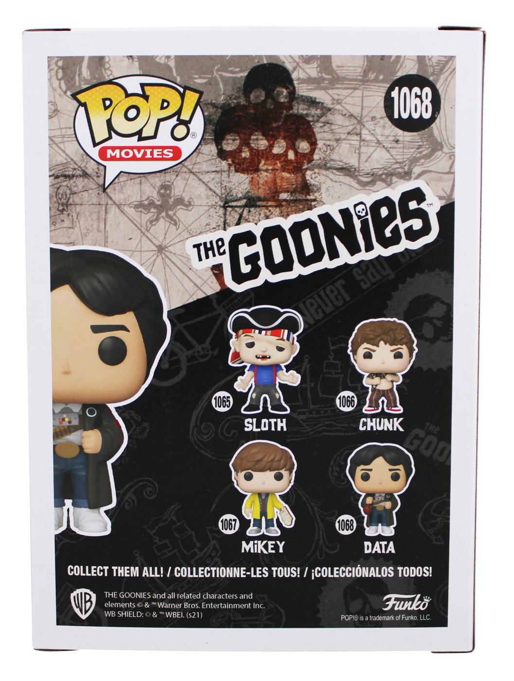 Ke Huy Quan The Goonies Signed Data #1068 Funko Pop Vinyl Figure JSA #WIT753596