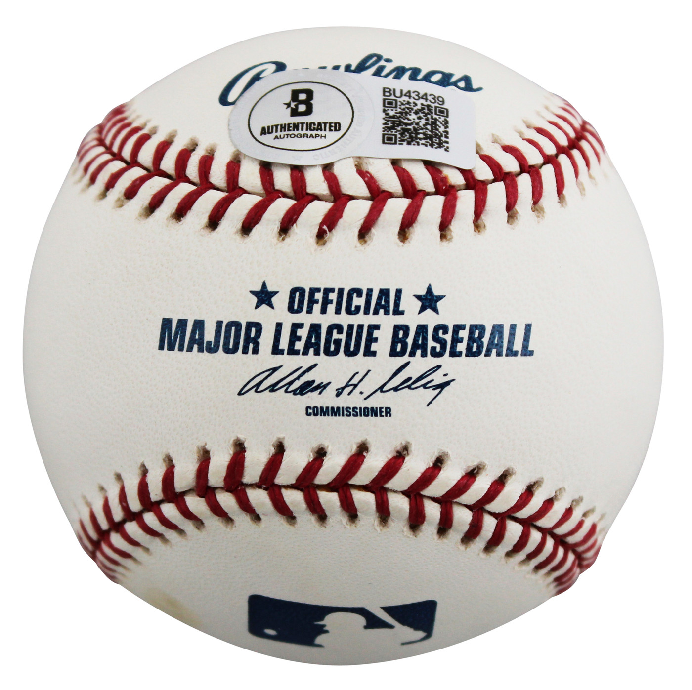 Twins Frank Viola "87 WS MVP" Authentic Signed Selig OML Baseball BAS #BU43439