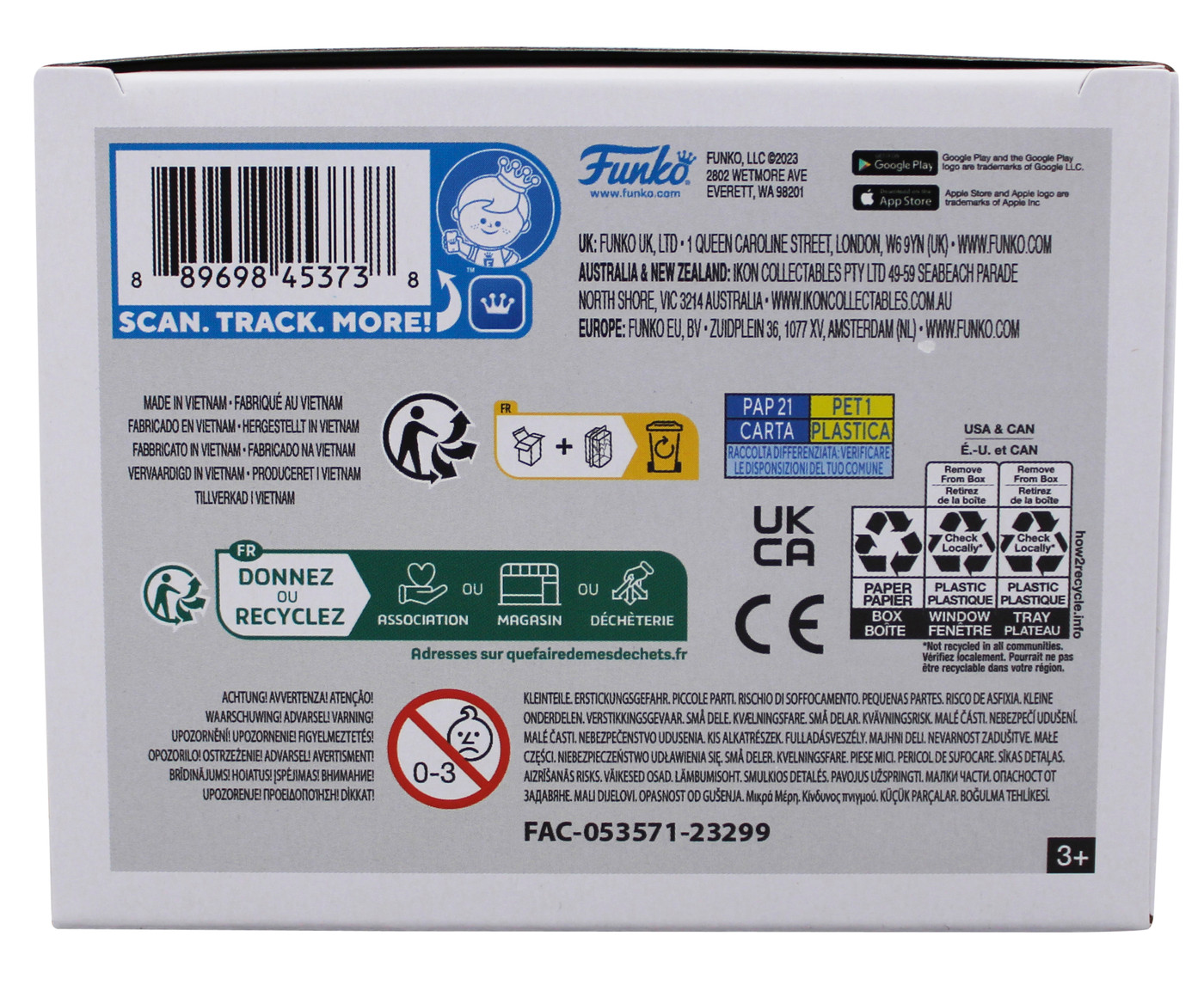 Val Kilmer Tombstone Signed Doc Holliday #852 Funko Pop Figure BAS #BU60486