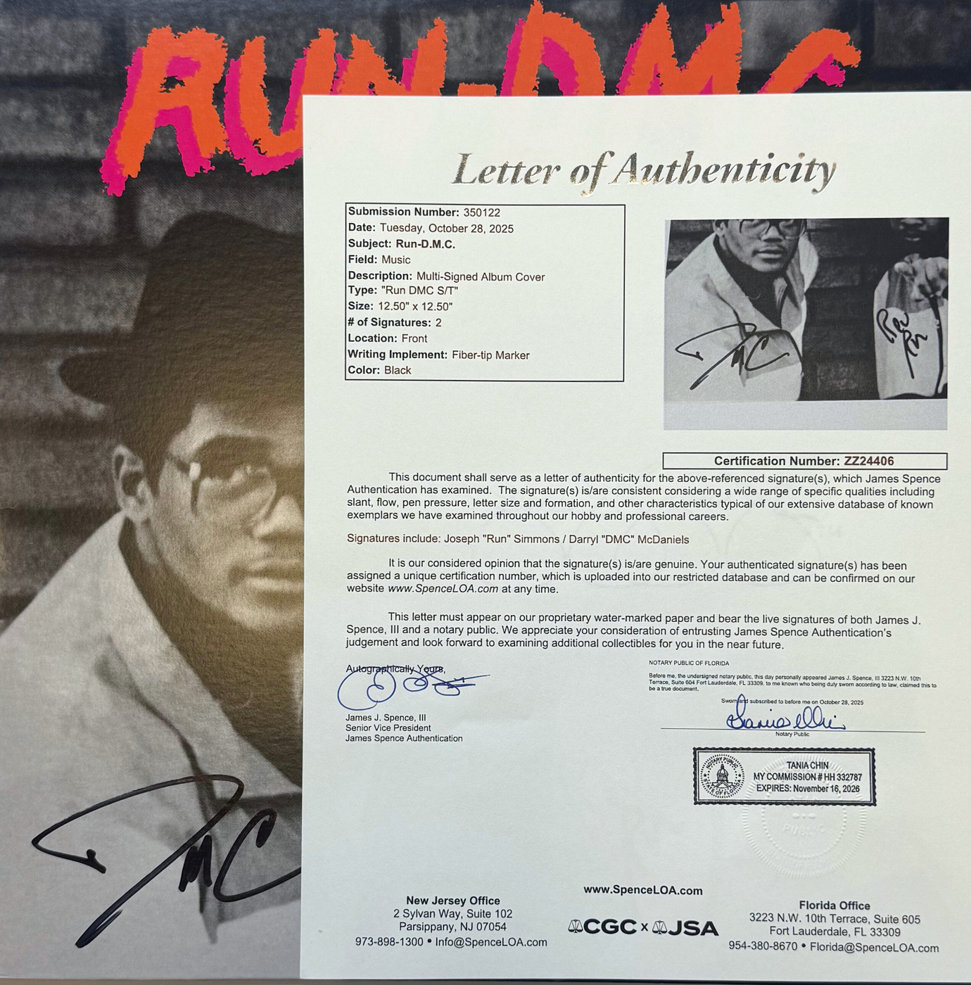 Run DMC S/T (Clear Vinyl)