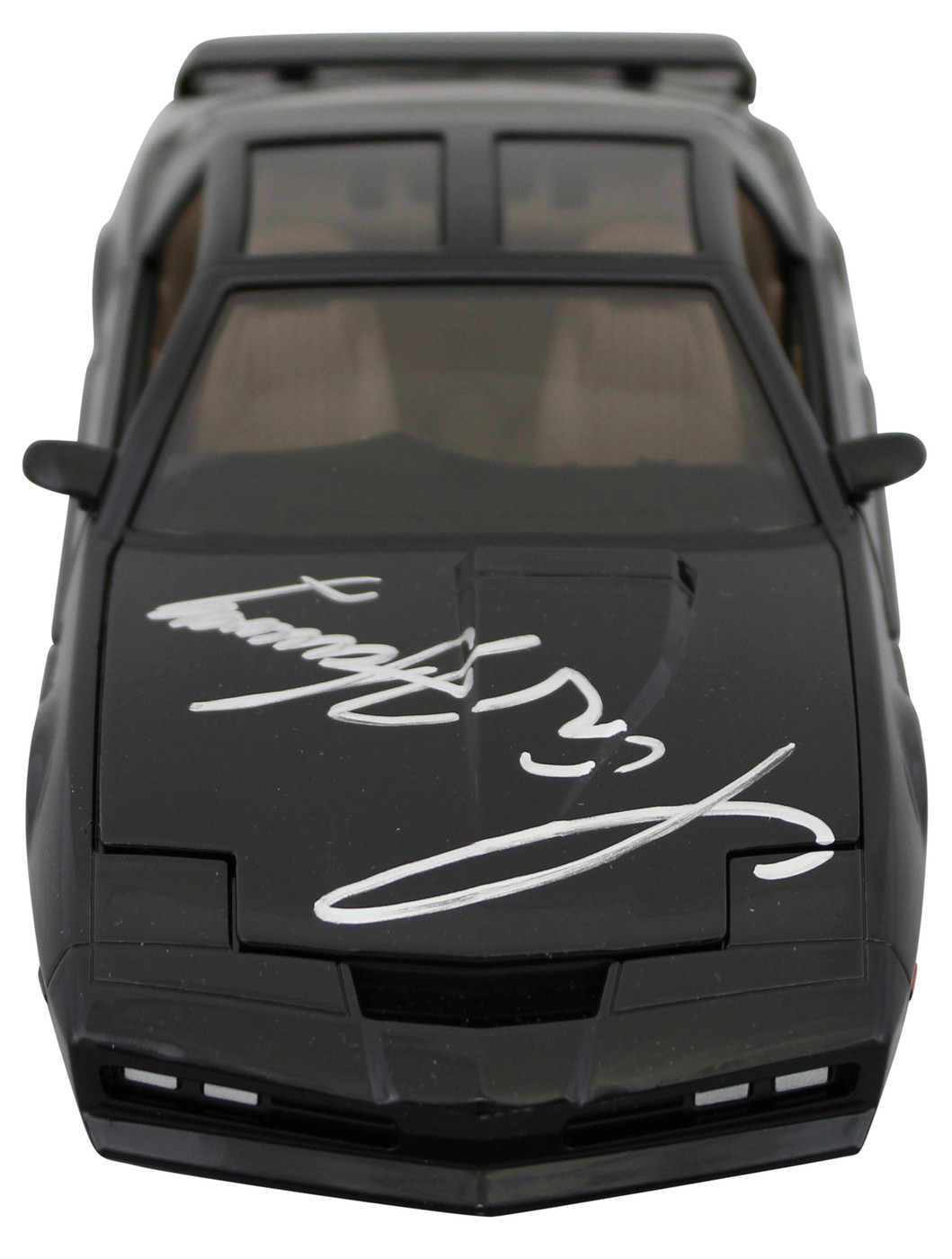 David Hasselhoff Knight Rider Signed 1:24 Die Cast Metal K.I.T.T.