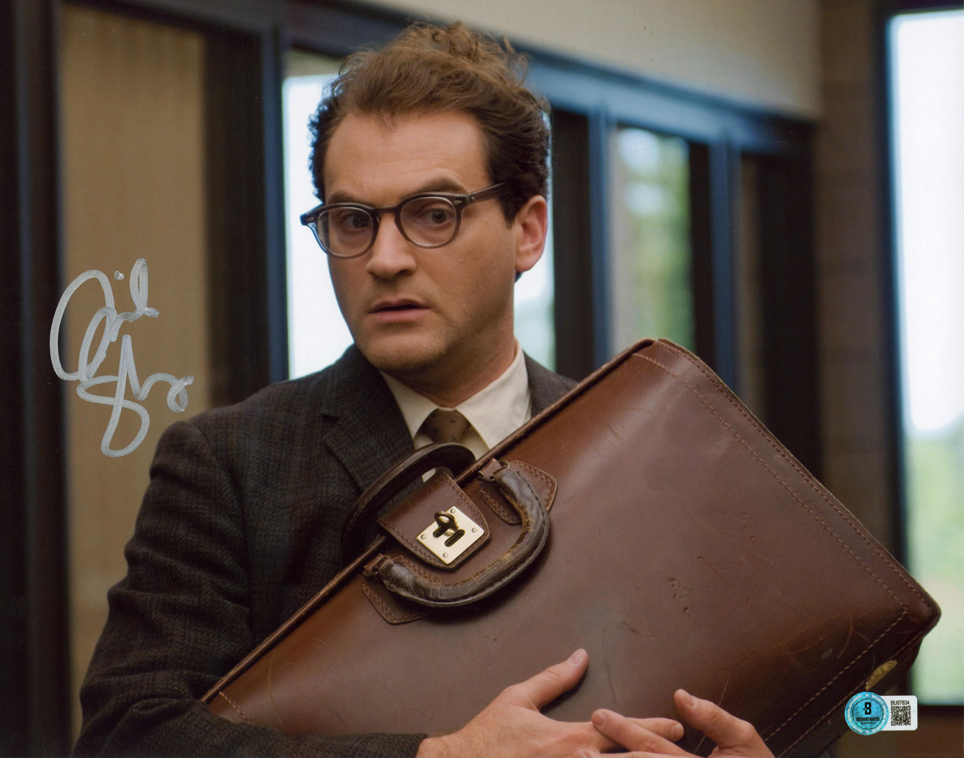 Michael Stuhlbarg A Serious Man Authentic Signed 11x14 Photo BAS #BU87834