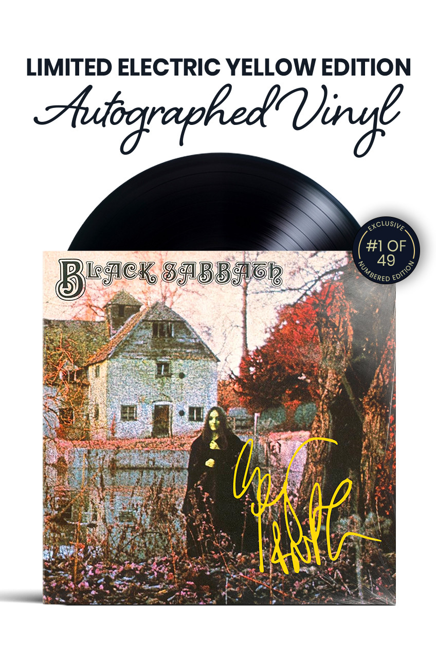 Black Sabbath - Geezer Butler (Signed Vinyl)
