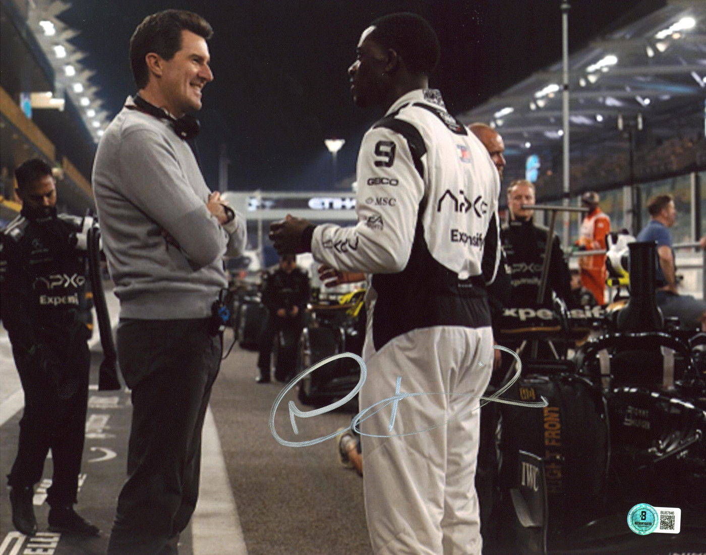 Joseph Kosinski F1 Authentic Signed 11x14 Horizontal Photo BAS #BU87846