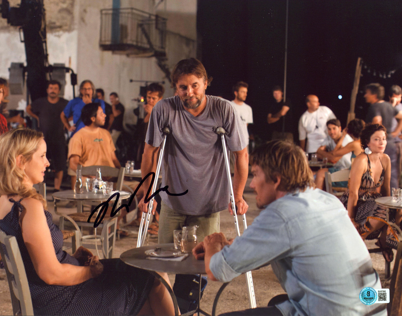Richard Linklater Before Midnight Authentic Signed 11x14 Photo BAS #BU87890