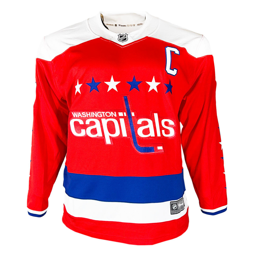 Alexander Ovechkin Signed Authentic Washington Capitals Alternate Red Small Hockey Jersey (JSA)