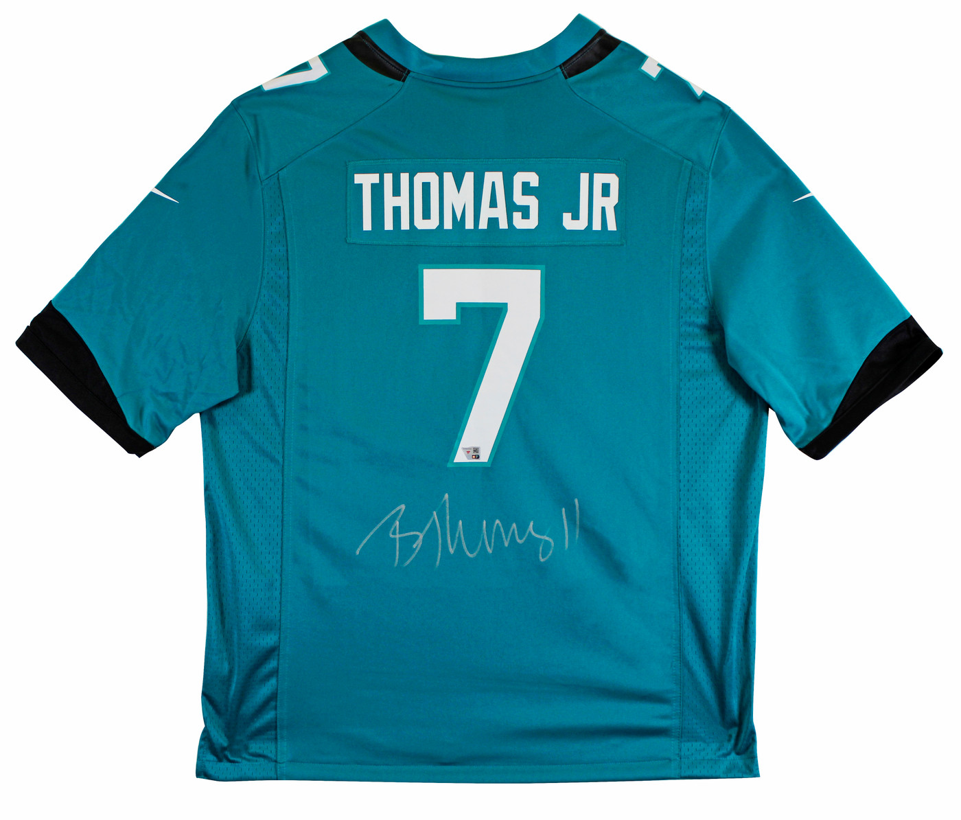 Jaguars Brian Thomas Jr. Authentic Signed Teal Nike Game Jersey