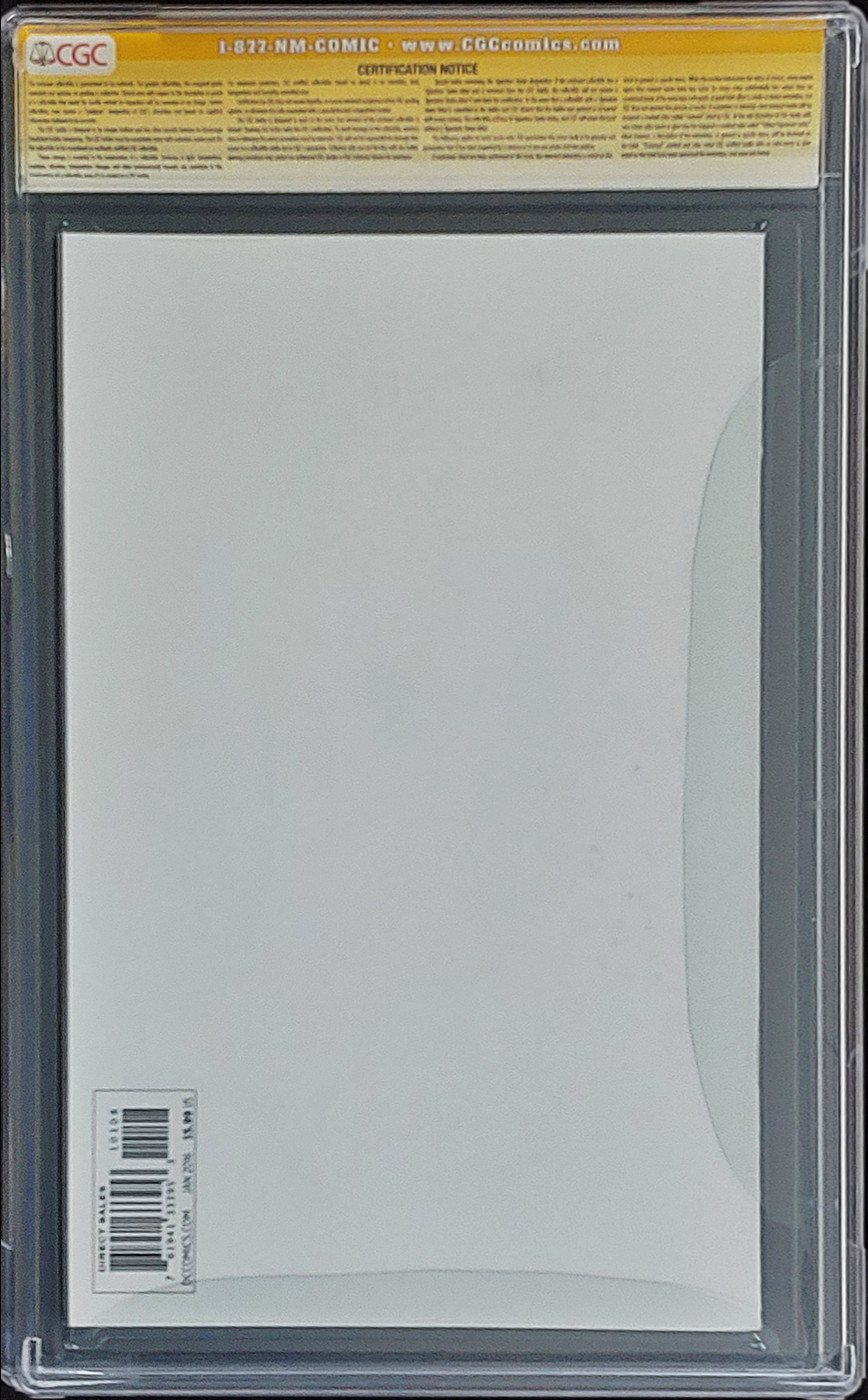 Frank Miller Signed Batman Dark Knight III The Master Race #1 w/ Sketch CGC 9.8