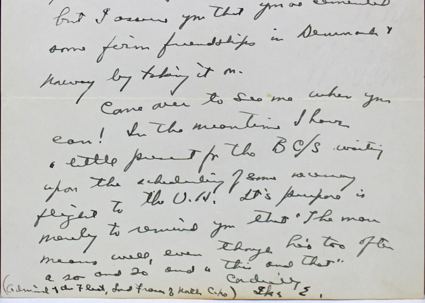 Dwight D. Eisenhower Signed 7x10.25 Handwritten Letter PSA/DNA #V07847