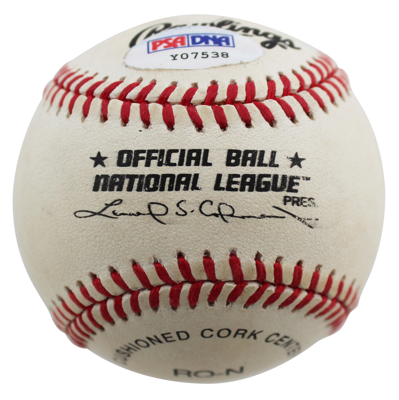 George W. Bush Authentic Signed Coleman Onl Baseball Autographed PSA/DNA #Y07538