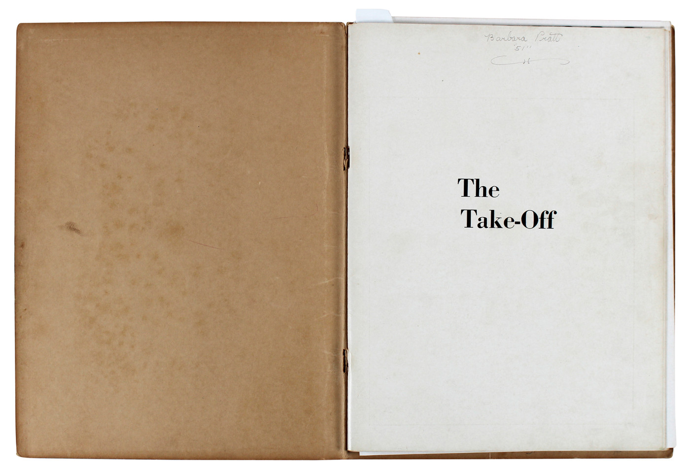 James Dean "Rack" Signed 8.25x10.75 1948 "Black And Gold" Yearbook BAS #AB77986