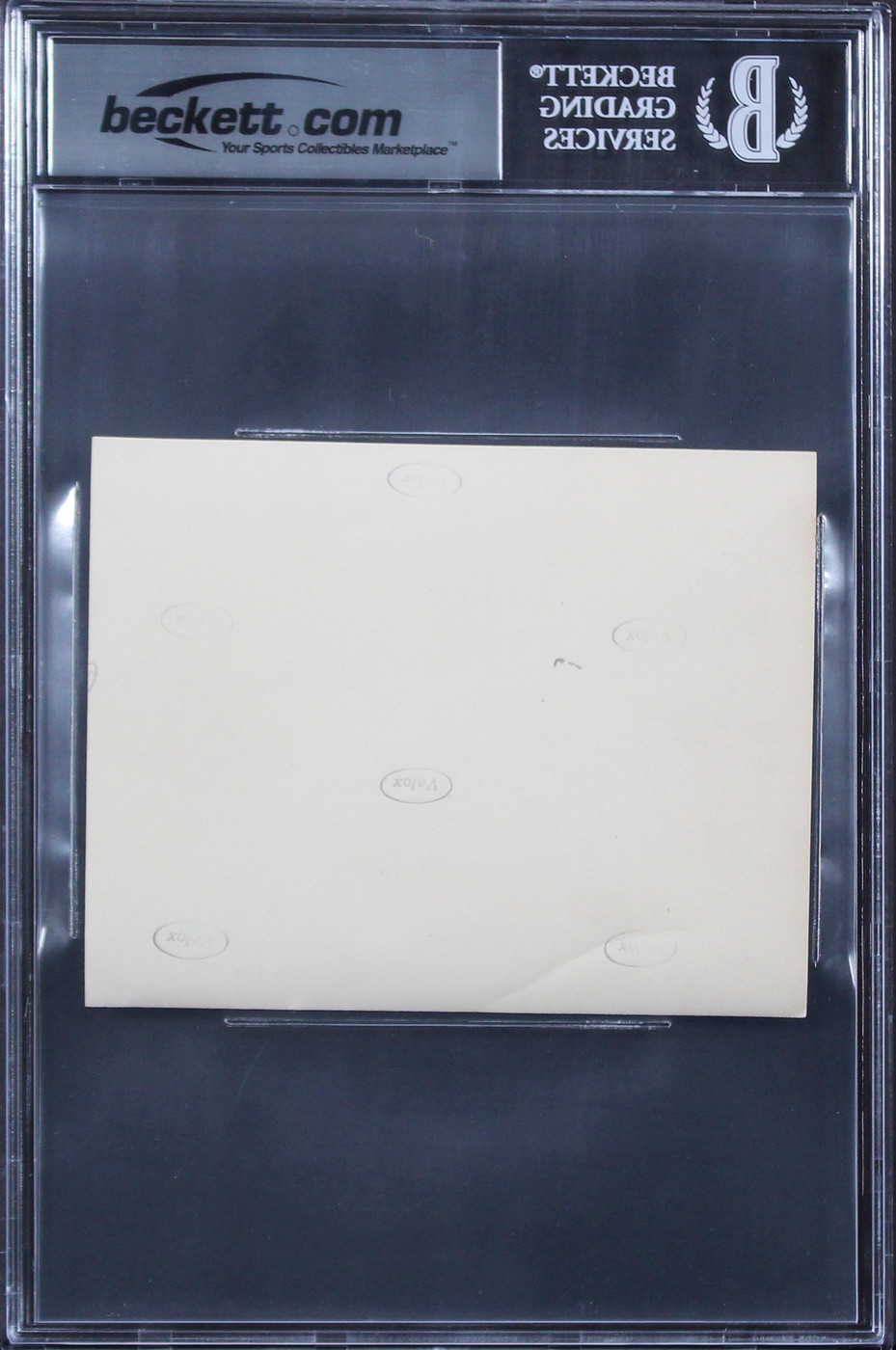 Robert Ripley "Belive It Or Not" Authentic Signed 3.75x5.75 Photo BAS Slabbed