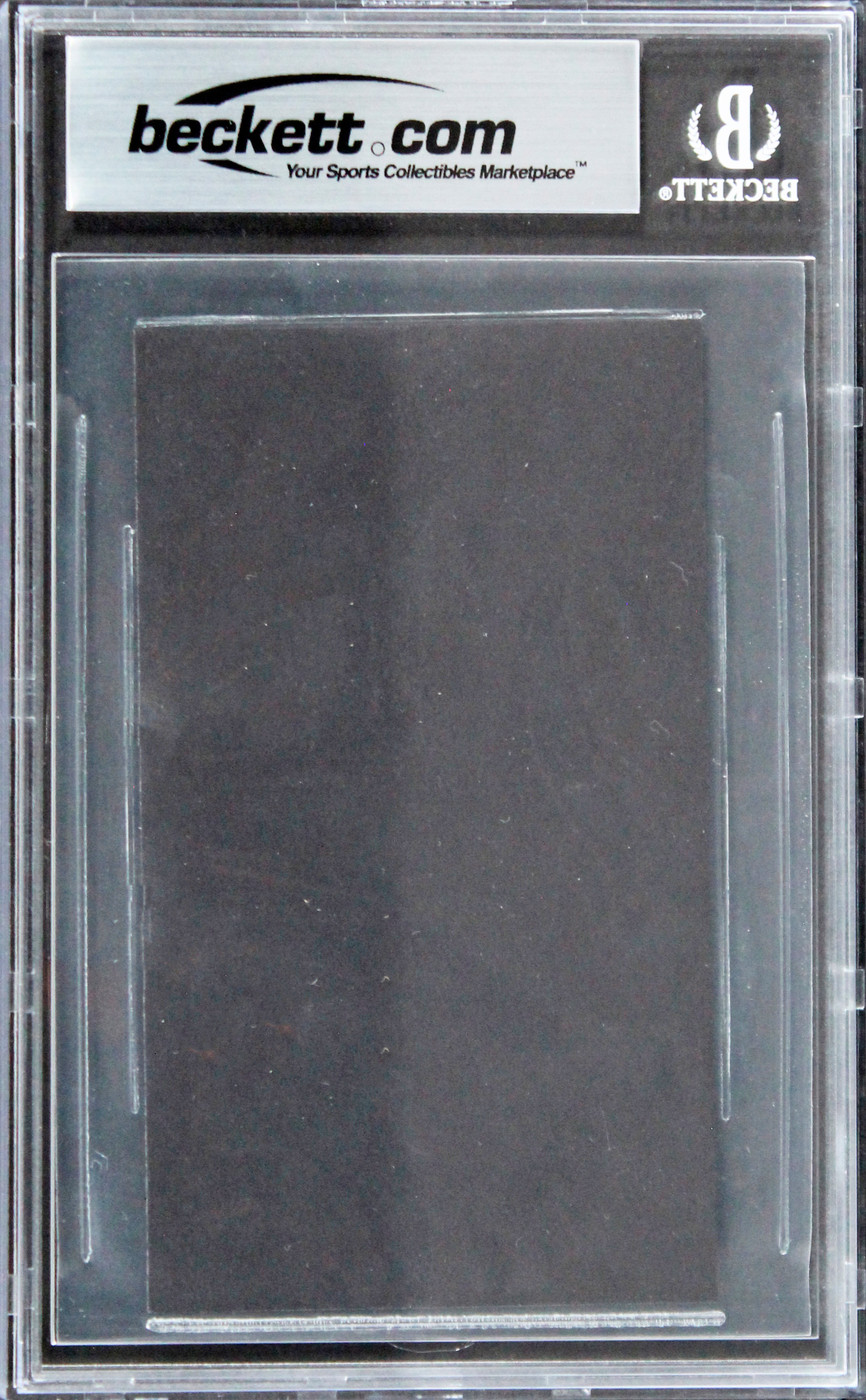 George H.W. Bush Authentic Signed 1.75x4 Cut Signature Autographed BAS Slabbed