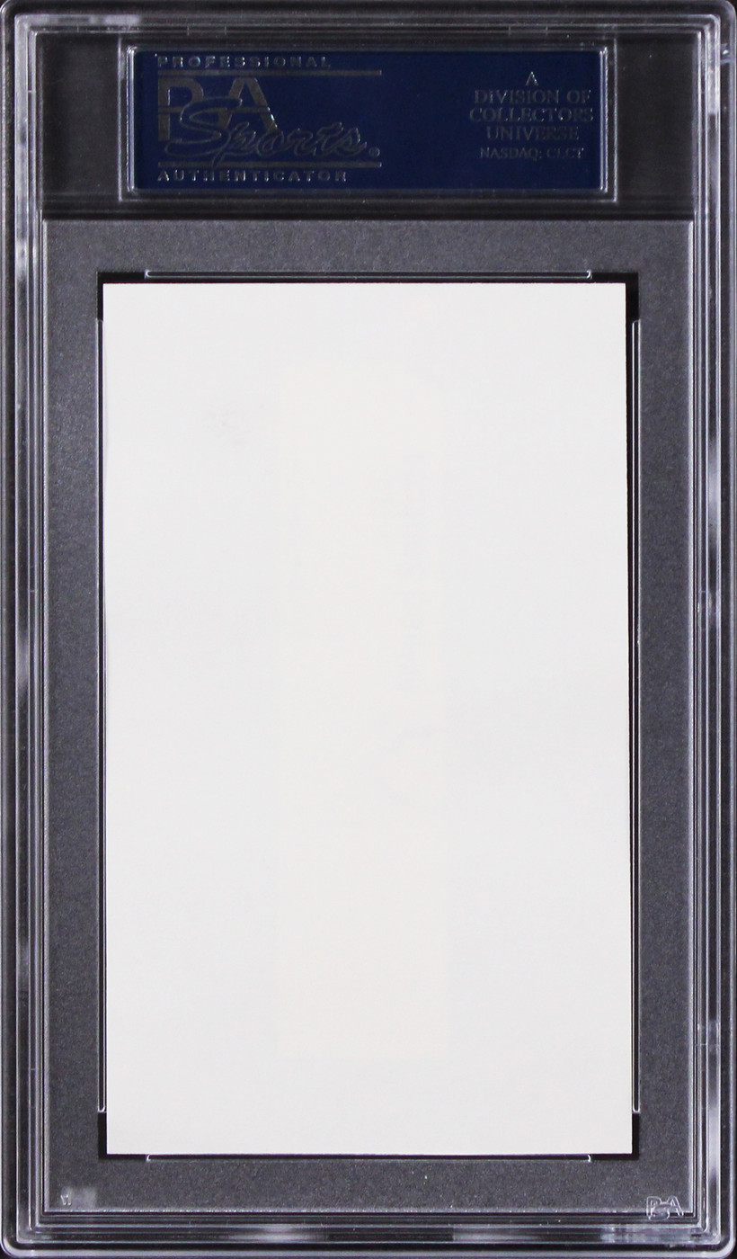 Bill Clinton Authentic Signed .75x4 Cut Signature "Thanks" PSA/DNA Slabbed