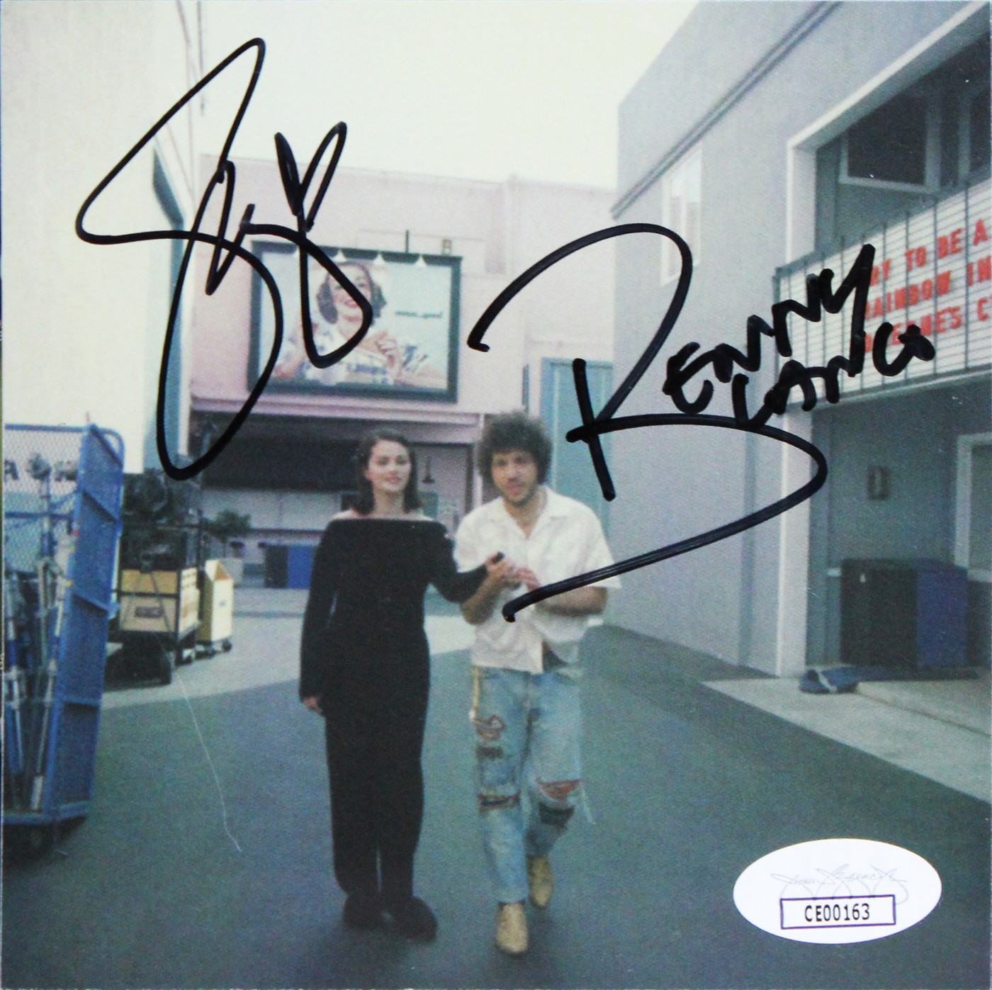 Selena Gomez Benny Blanco Signed & Framed I Said I Love You First Cd Insert JSA