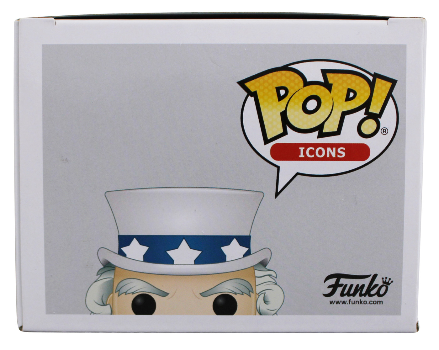 David Goggins Signed Uncle Sam #12 Funko Pop Vinyl Figure w/ White Sig BAS