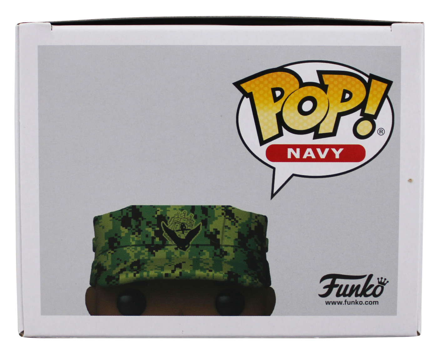 David Goggins Signed Sailor #USN Funko Pop Vinyl Figure w/ White Sig BAS